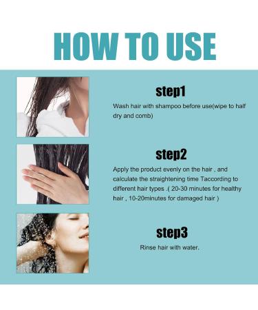 Hair Straightening Cream 60ml - Protein Formula for All Hair Types | International Shipping Available - Buy Online on GoSupps.com