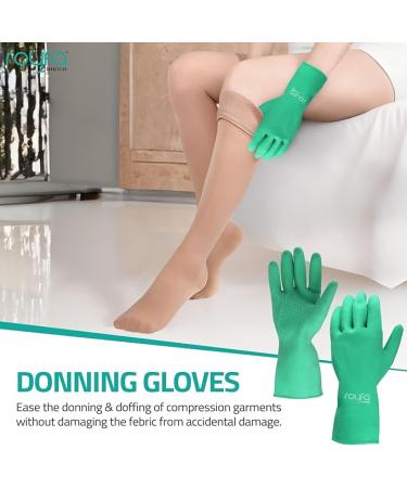 Donning Gloves for Compression Stockings - 1 Pack Medium - Buy Online on GoSupps.com