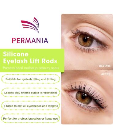 PERMANIA 3-in-1 Silicone Lash Lift Pads & Reusable Eye Patches for DIY Eyelash Perm Kit - Yellow - Buy Online on GoSupps.com