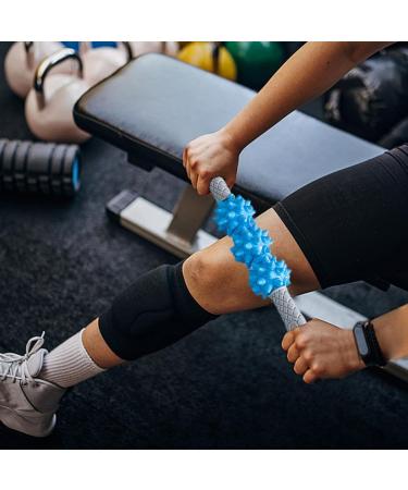 Generic Muscle Roller & Massager - Foam Back Roller for Athletes Full-Body Relief for Legs & Back - Blue - Buy Online on GoSupps.com