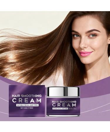 BRVLY Hair smoothing and smoothing cream conditioner for curly and dry damaged Frizzy Control care products keratin smoothing care serum for frizzy hair for women 1 - Buy Online on GoSupps.com