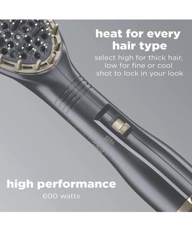 INFINITIPRO BY CONAIR Hot Air Paddle Styler Dryer Brush - Professional Hair Styling Tool - Buy Online on GoSupps.com