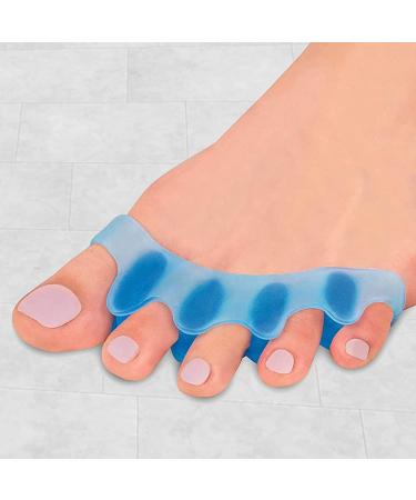 Toe Separator Spacers for Overlapping Toes | Correct Bunions and Restore Crooked Toes | Universal Size | Pack of 5 - Buy Online on GoSupps.com