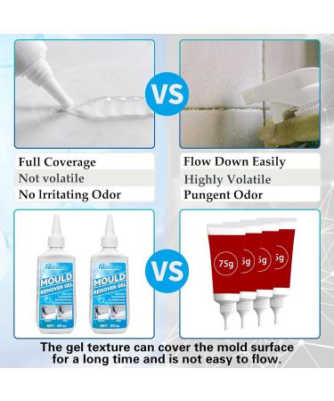 140g Deep Mould Remover Gel - Household Kitchen & Bathroom Cleaner for Tile Stains & Sink - Buy Online on GoSupps.com