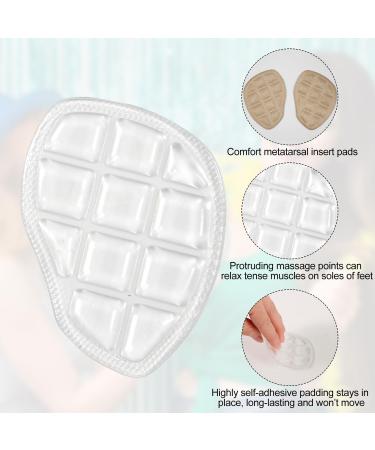 4 Pairs Forefoot Metatarsal Pads for High Heels - Anti-Slip Ball of Foot Cushions for Open Toe Shoes (Multicolored) - Buy Online on GoSupps.com