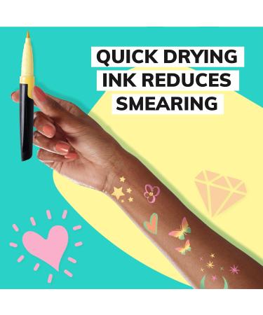 BIC BodyMark Body Art Markers Pastel Pop - 5-Count Assorted Colors Skin-Safe Cosmetic Quality Set - Buy Online on GoSupps.com
