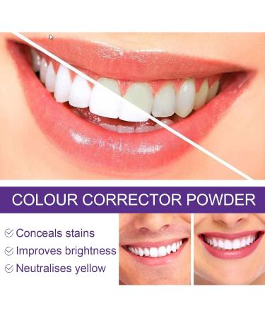 Dyceittdia 2PCs Tooth Whitening Powder Set - Bamboo Coal & V34 Whitening Powder for Stains Tartar Removal & Fresh Breath - 60g Total - Buy Online on GoSupps.com