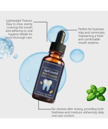  Zasdvn Mouthwash | 50ml Alcohol-Free Natural Gum and Teeth Cleanser | Oral Wash for Teeth and Gums | For Health Travel Dry Mouth Adults Dental Repair Refreshing - Buy Online on GoSupps.com