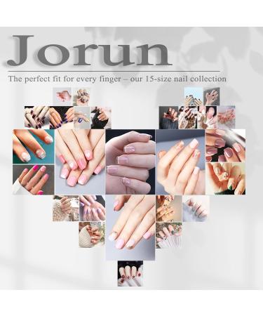 360PCS Clear Short Matte Coffin Nail Tips | Full Cover Double-Sided Frosted False Nails for Gel & Acrylic Extensions - 15 Sizes | No File Needed - 06-360pcs - Buy Online on GoSupps.com