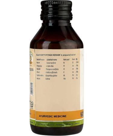 Kerala Ayurveda Kayyunyadi Keram 100 Ml - Buy Online on GoSupps.com