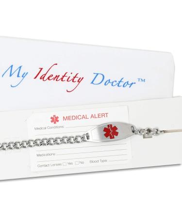 Customizable Yellow Alzheimer's Medical Alert Bracelet - Pre-Engraved Safety Solution | International Shipping Available - Buy Online on GoSupps.com
