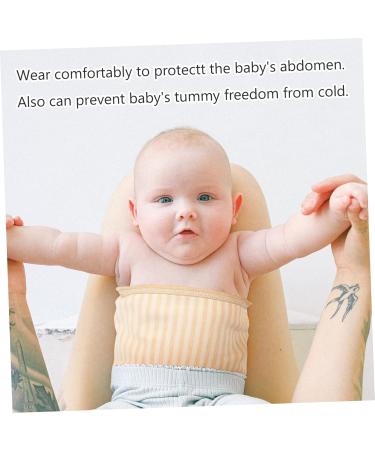 Toyvian Baby Belly Band 3pcs Set | Newborn Cotton Belly Binder | Kids Belly Belt Accessories 38.5X12CM - Buy Online on GoSupps.com