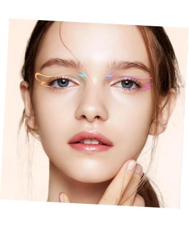  IWOWHERO 5 Sheets of eyeliner stickers temporary eyeliner stickers butterfly eyeshadow stickers eyeliner stickers makeup stickers eye tattoos stickers eyeliner tattoos eye stickers - Buy Online on GoSupps.com