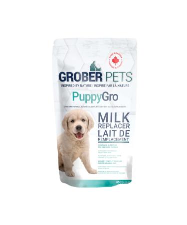 PuppyGro Milk Replacer Grober Pets 450gr Made in Canada