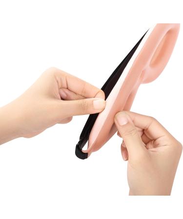 Sleep Mask for Women & Men - 3D Blackout Eye Cover | No Eye Pressure Soft & Breathable | Adjustable Strap for Travel & Yoga - Dusty Pink - Buy Online on GoSupps.com