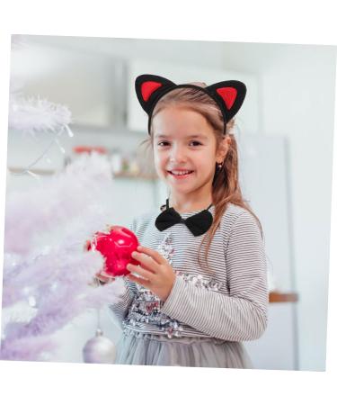 FRCOLOR 4 Sets Cow Headband Animal Cosplay Accessories Milk Cow Hair Bands Plush Animals Cosplay Bow Ties Prop Cosplay Party Prop Performance Costume Prop for Cat Ear Hair Hoop Fabric - Buy Online on GoSupps.com