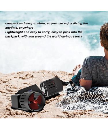 Luqeeg Dual Motor Underwater Scooter - 20M Waterproof Submersible Thruster for Water Sports and Sea Adventures - Buy Online on GoSupps.com