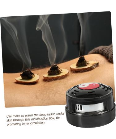Lurrose Moxibustion Box Tool - Household Moxa Holder & Heating Tank - 2pcs - 7x5cm for Effective Moxa Therapy - Buy Online on GoSupps.com