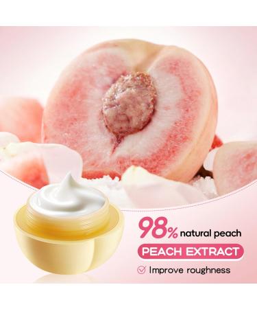 Peach Hand Cream Brighten Peach Moisturizing Hand Milk for Dry Cracked Hands and Skin Fruit Hand Lotion with Natural Plant Fragrance for Women and Girls - Buy Online on GoSupps.com