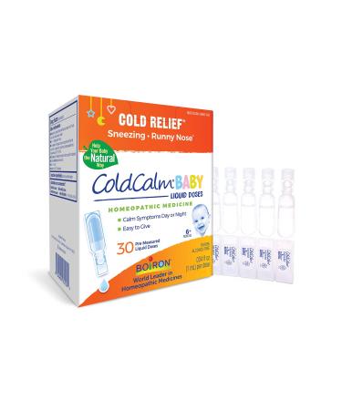 Boiron ColdCalm 30 Oral Liquid Doses .034 fl oz Each