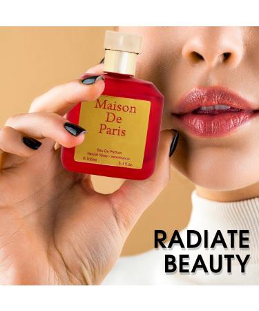 Maison De Paris for Women Eau de Parfum Natural Spray | Floral and Oriental Notes | Sensual and Fresh Fragrance for all Skin Types | Casual and Formal Wear 3.4 Fluid Ounce/100 Ml Maison De Paris 3.4 Fl Oz (Pack of 2) - Buy Online on GoSupps.com
