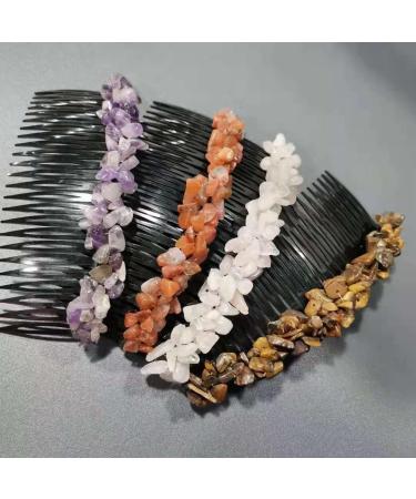 Polished Natural Mineral Crystal Gravel Headwear for Girl (Color : Rose Quartz) - Buy Online on GoSupps.com