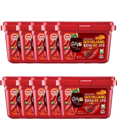 Sajo Haepyo SunchangGung Korean Spicy Hot Pepper Chilli Paste Gochujang 500g HALAL (Pack of 1) - Buy Online on GoSupps.com