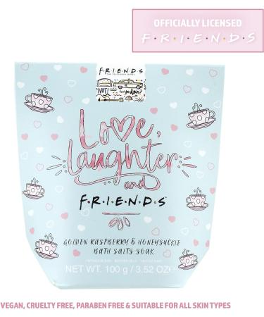 Paladone Friends Beauty Bath Salts - Raspberry & Honeysuckle | Officially Licensed Merchandise - Buy Online on GoSupps.com