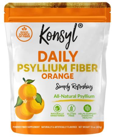 Konsyl Daily Psyllium Fiber Orange