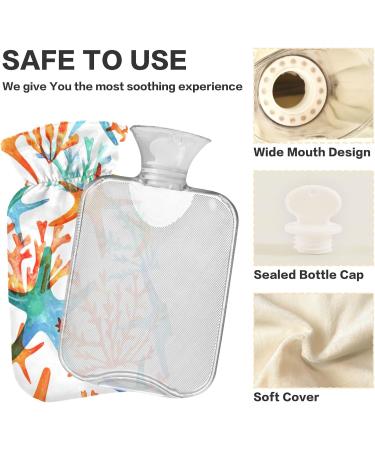 Starfish Hot Water Bottle 2L | Large Warm Water Bag for Pain Relief | Ideal for Kids Men & Women | Fast International Shipping - Buy Online on GoSupps.com