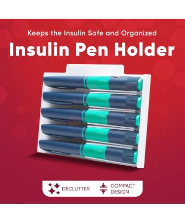 Diasan Enterprises LLC Elovate 15 Insulin Pen Fridge Holder - Keep Insulin Safe & Secure - Buy Online on GoSupps.com