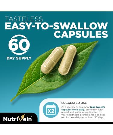 Nutrivein Premium Sea Moss Capsules & Vitamin C Supplement Bundle: High-Absorption Liposomal Vitamin C & Irish Sea Moss Capsules - Digestive Wellness Antioxidant Protection & Immune Support - Buy Online on GoSupps.com