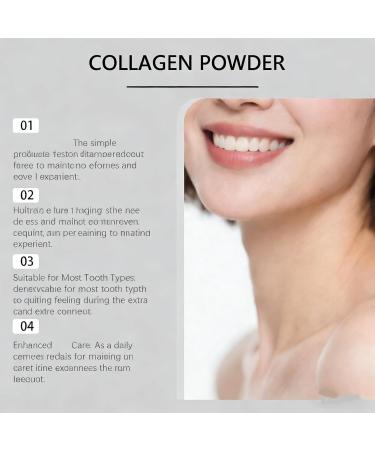 Colla Gum Poudre De Renforcement Du Sourire Collagum Dents En Collag ne Poudre Dentaire Au Collag ne Fortifiante Collagum Smile Poudre De Soin Pour Dentifrice Voyage Prot ge Les Gencives 50g (1Set) - Buy Online on GoSupps.com
