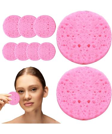 Samuliy Face Wash Sponge Face Sponges for Cleansing Face Pads Made of Wood Pulp Cotton Sponge Makeup Remover Cellulose Face Sponges Cosmetic Spa Sponges - Buy Online on GoSupps.com