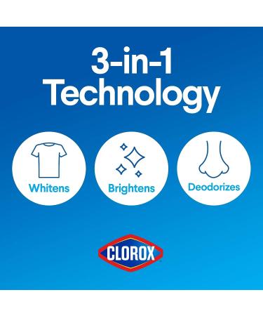 Clorox Splash-Less Bleach - 40oz, Pack of 2 | Disinfecting Formula Kills 99.9% Bacteria & Viruses - Buy Online on GoSupps.com