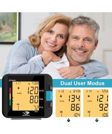 Buy BERKEMED Blood Pressure Monitor - Full Automatic Wrist Monitor with 2x99 Memory & LED Display - Arrhythmia Detection - International Shipping Available - Buy Online on GoSupps.com