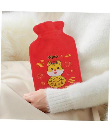 ABOOFAN 3S Hand Warmer Water Bottle - Mini Hot Water Bag for Cramps Feet & Warmth | Portable PVC Heating Solution - Buy Online on GoSupps.com