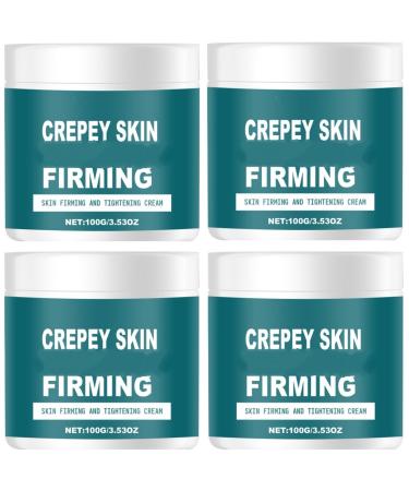 ZHJZGS Crepey Skin Restoration Set of 4 firming and tightening creams for sagging skin fast absorption anti-aging anti-wrinkle smoothing moisturizing and firming for sagging arms