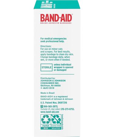 Band-Aid Skin-Flex Adhesive Bandages - 25 Count Pack - Flexible, Sterile Bandages for Minor Cuts, Scrapes, and Burns - Ideal for Fingers, Hands, and Knees - Buy Online on GoSupps.com