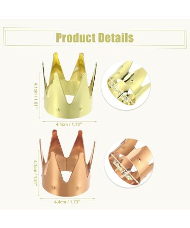 VOCOSTE Makeup Sponge Stand - 2 Pcs Beauty Egg Holder & Drying Rack | Gold & Rose Gold Makeup Sponge Storage - Buy Online on GoSupps.com