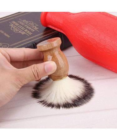 Pure Badger Hair Shaving Brush for Men | Premium Facial & Beard Cleansing Tool | Perfect for Shaving Foam - Buy Online on GoSupps.com