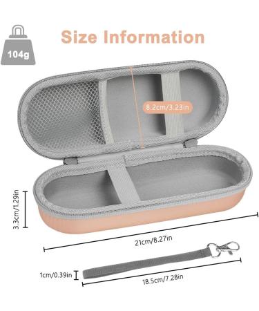 LOPHE Electric Toothbrush Travel Case Dustproof Toothbrush Storage Holder Portable Toothbrush Protective Cover Bag Electric Toothbrush Case Container for Business Camping Travel (Gold) - Buy Online on GoSupps.com