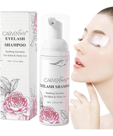 Luckxing Eyelash Extension Cleaner | 60ml Foam Shampoo for Extensions | Non-Irritating Makeup & Mascara Remover | Professional & Home Use - Buy Online on GoSupps.com