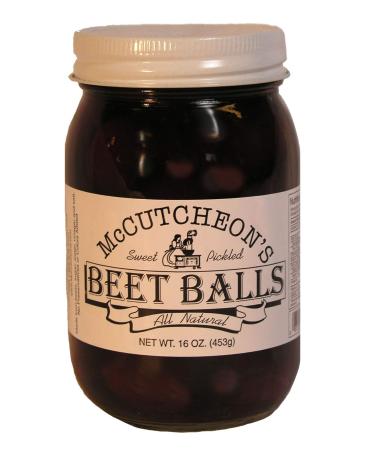 MCCUTCHEON Pickled Beet Balls, 16 OZ