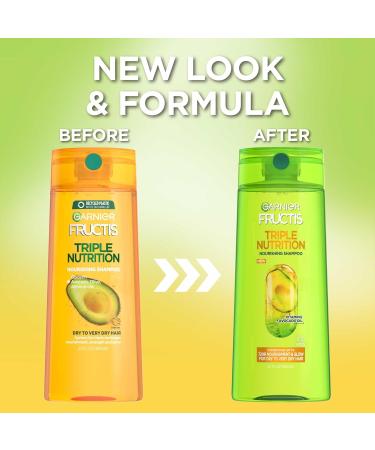 Buy Garnier Fructis Triple Nutrition Shampoo for Dry to Very Dry Hair - 22 Fl Oz | International Shipping Available - Buy Online on GoSupps.com