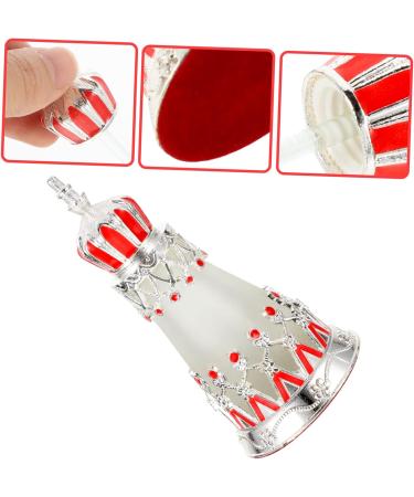 Ipetboom Dubai Perfume Empty Bottle Dropper Bottle Glass Arab 10x5CM Silver - Buy Online on GoSupps.com
