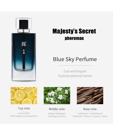 MAJESTY'S SECRET PHEROMAX Perfume for Men Eau de Parfum 3.4 Fl Oz Men Perfume Gift Set EDP Cologne for Men Fragrance (TAN Blue Sky) - Buy Online on GoSupps.com