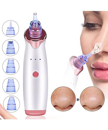 White Rose Gold Powerful Pore Vacuum Electric Blackhead Extractor - Buy Online on GoSupps.com