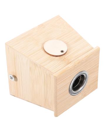 Sewoart box Moxibusion-Box tooth Gemstones body massage devices Tool Moxa gel burner Moxa burner housing made of wood Cure storage box Moxibuspot Ai-Box Moxa-Box Metal