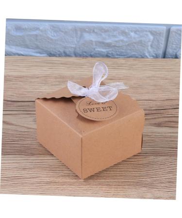 Healeved 150 Pcs Chocolate Gift Boxes Wedding Favors Candy Boxes Clothes Boxes for Gifts Paper Favor Boxes Party Favor Boxes Wedding Gift Boxes Wedding Favor Boxes Dessert Box Romantic 1 count (Pack of 1) As Shownx3pcs - Buy Online on GoSupps.com